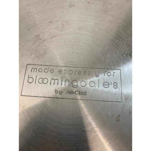 All-Clad Stainless Steel Fry Pan Bloomingdale's 10" Medium GUC N10099 - Picture 3 of 9
